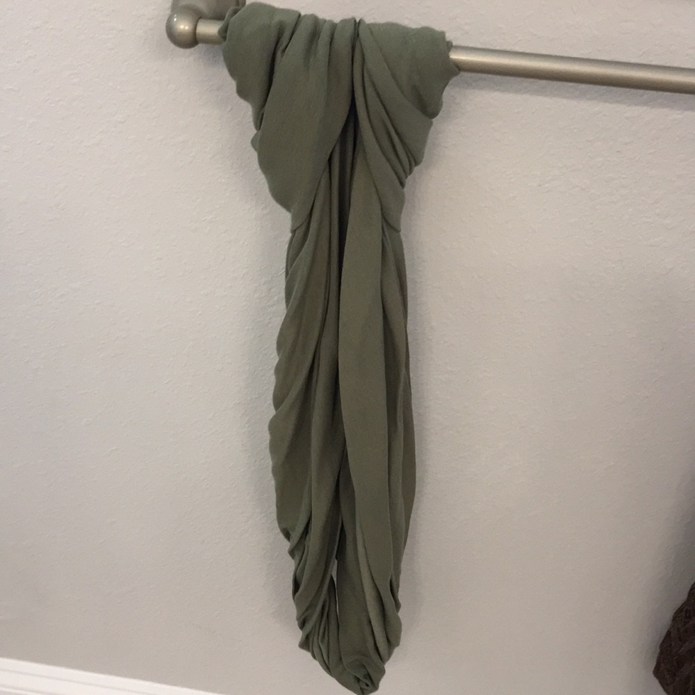 Sage green scarf